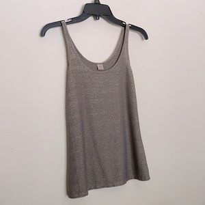 Only hearts shimmer tank top